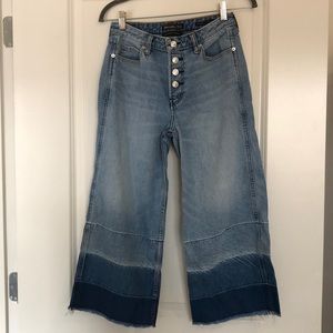 Abercrombie & Fitch Cropped Stovepipe Jean in Size 25